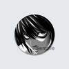 32/44/58mm Fashion Accessories Broochs Anime Death Note Cosplay Badges Round Cartoon Figure L·Lawliet Killer Yagami Pins for Backpacks Gift