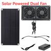 10 Вт 12 В солнечный вытяжной вентилятор с водонепроницаемой солнечной панелью, вытяжной вентилятор на солнечной батарее для теплицы, курятника, сарая, собачьей будки снаружи