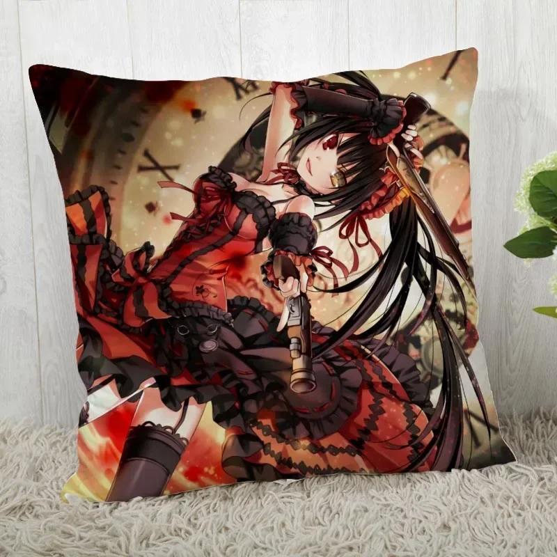 DATE A LIVE Наволочка для подушки Настроить Наволочку Современная Домашняя Декоративная Наволочка Для Гостиной 45X45см A19.12.13