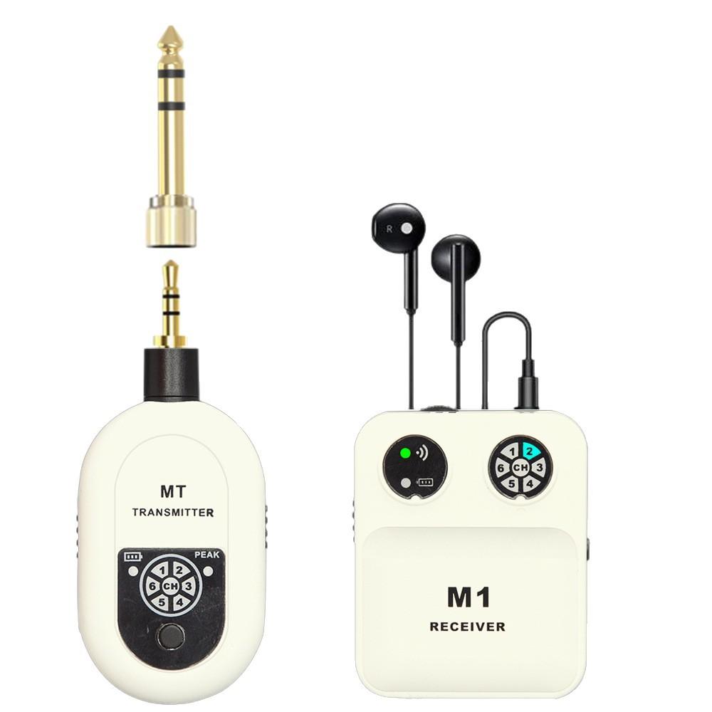 Wireless In-Ear Monitor System New In-Ear Monitor Earphones 2.4G Real-Time for Stage Outdoor Performance Monitoring System