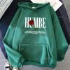 Rose Humbe Printing Hoodies Casual Winter Long Sleeve Sweatshirt for Winter Fall Streetwear Soft Pullovers Hoodie