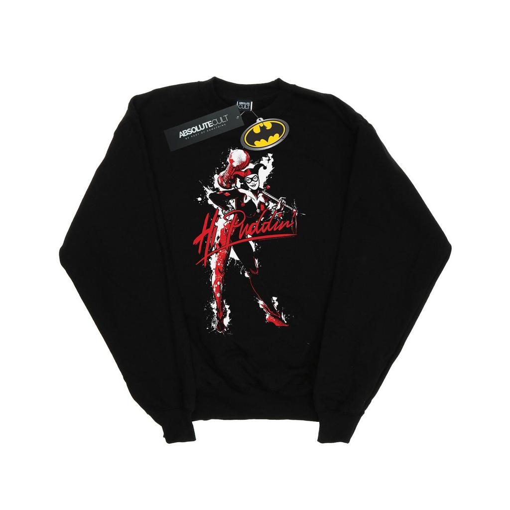 DC Comics Boys Harley Quinn Hi Puddin Sweatshirt