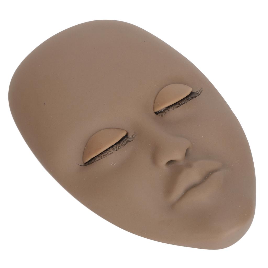 Манекен для наращивания ресниц, 3 пары съемных век, однослойная модель лица для наращивания ресниц