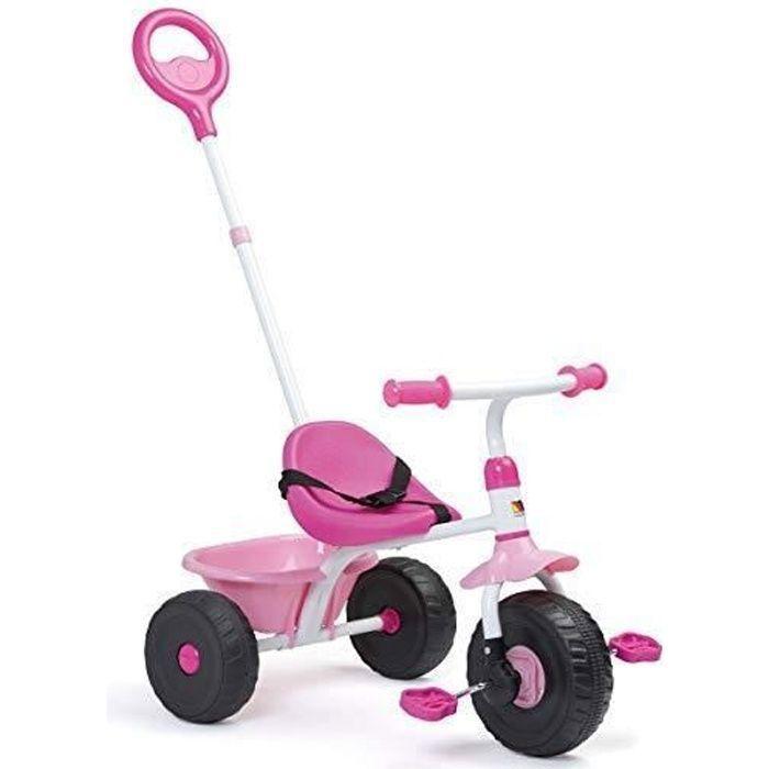Tricycle 3 En 1 - Molto - Urban Trike - Rose - Pour Enfants De 18 Mois À 4 Ans - Montage Facile