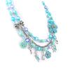 [H3514] - Turquoise 'Barbara' Designer Necklace