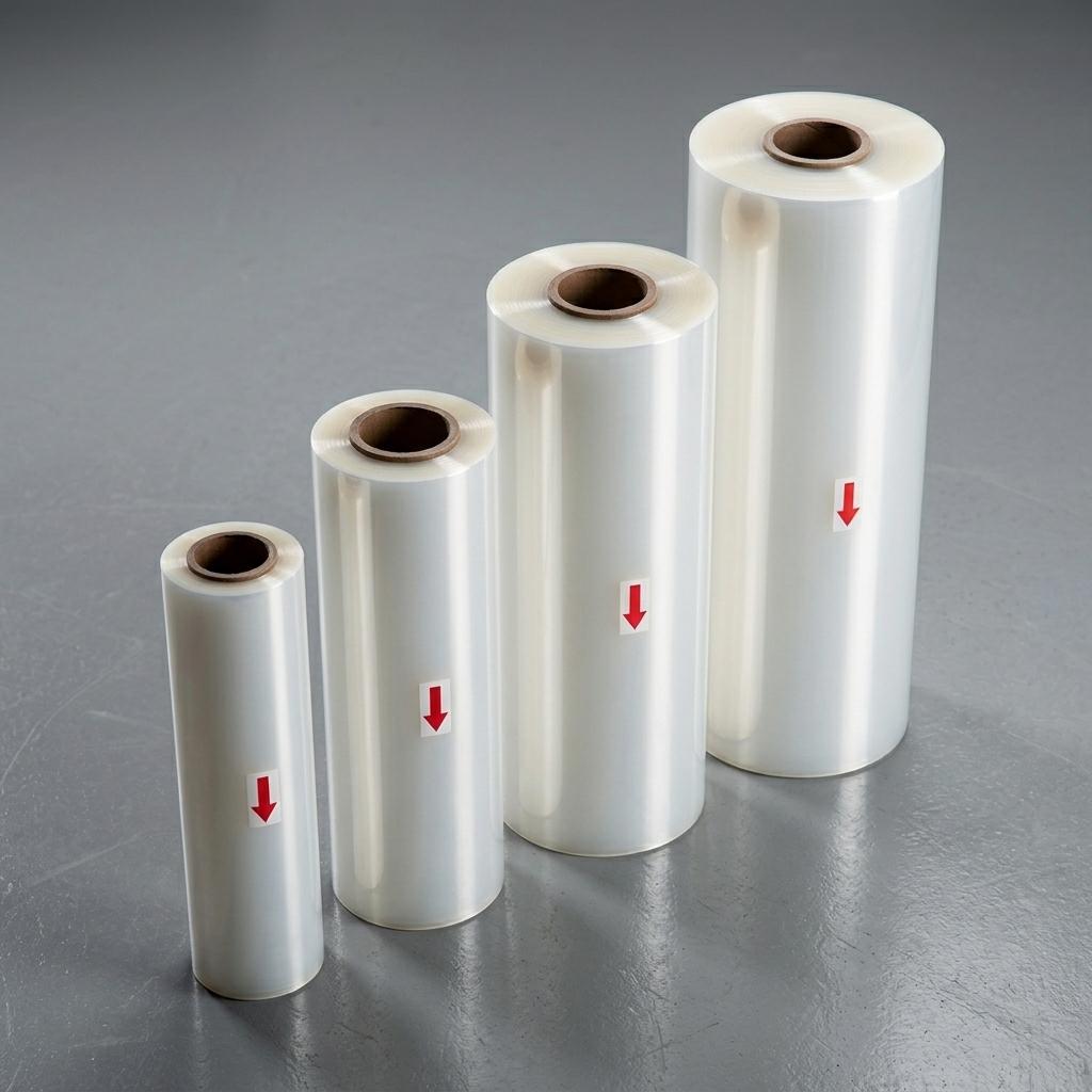 Food Grade Moisture Proof Plastic Film Roll Multiple Extrusion Soft BOPP Protective Film for Chemical Industrial