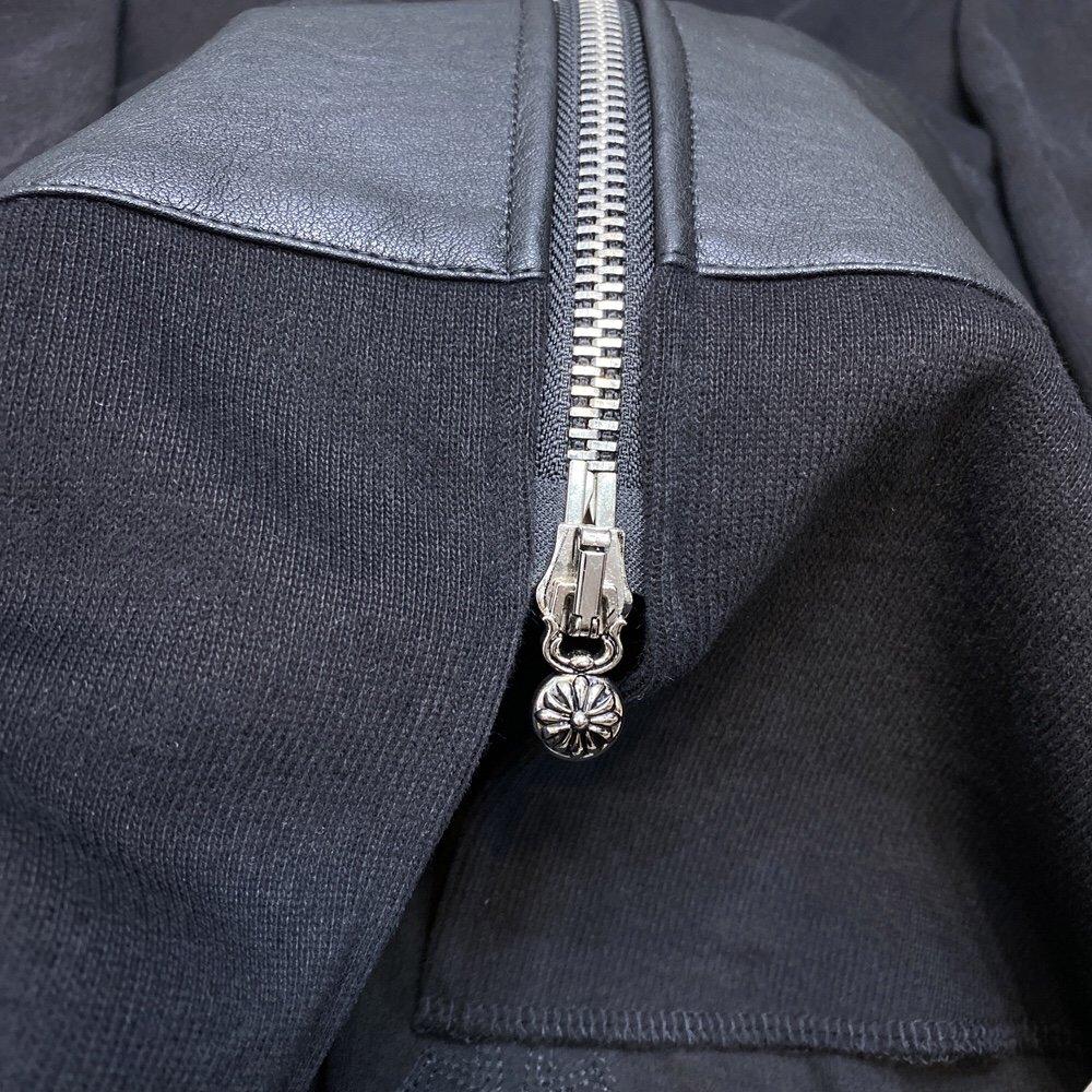 8169 CHROME HEARTS 2025 New Spring and Autumn Plus-size Thin Style Classic Style Logo Zipper Hooded Sweatshirt for Couples