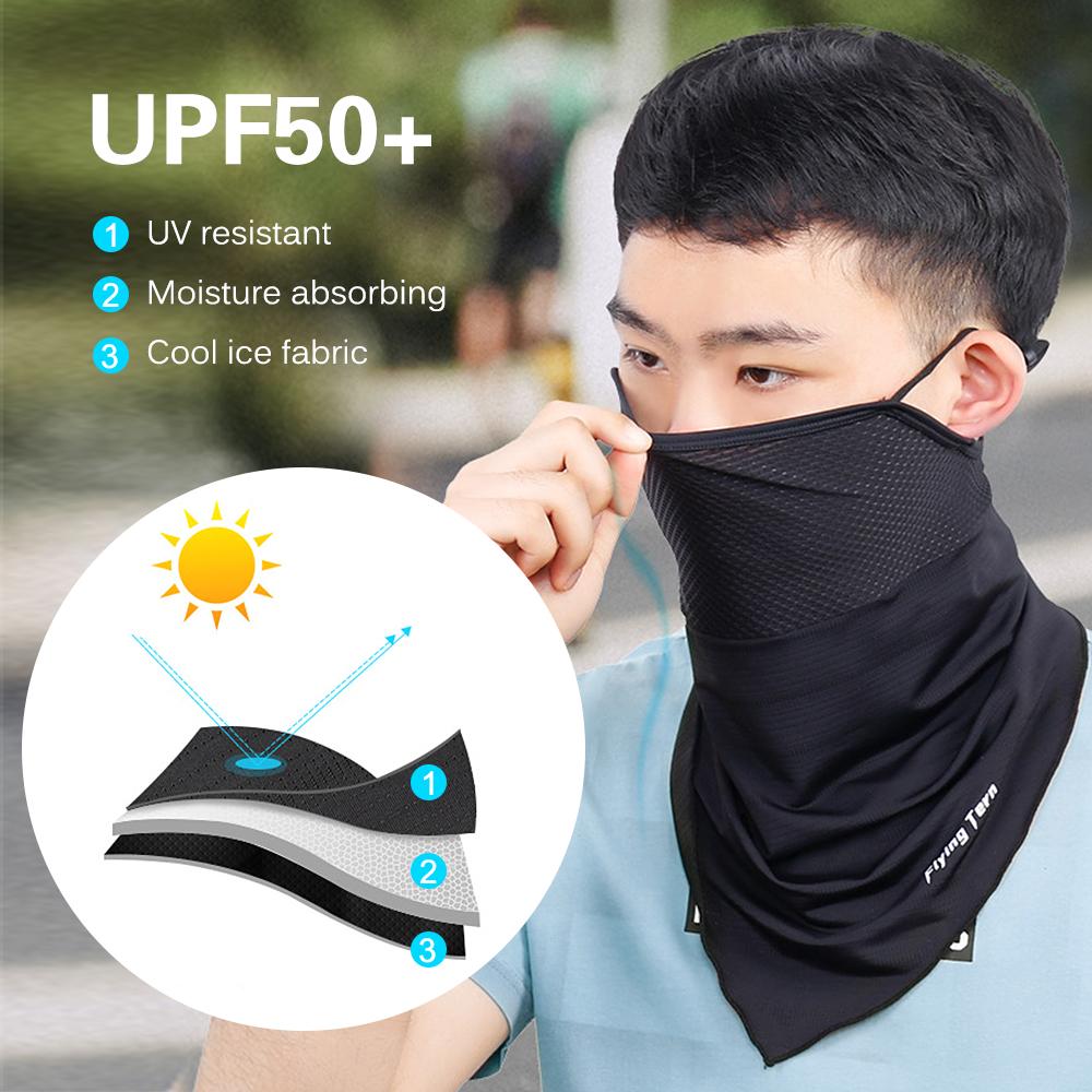 Breathable Cycling Face Cover Summer Sun Protection Face Scarf Mask Bandana for Cycling Hiking