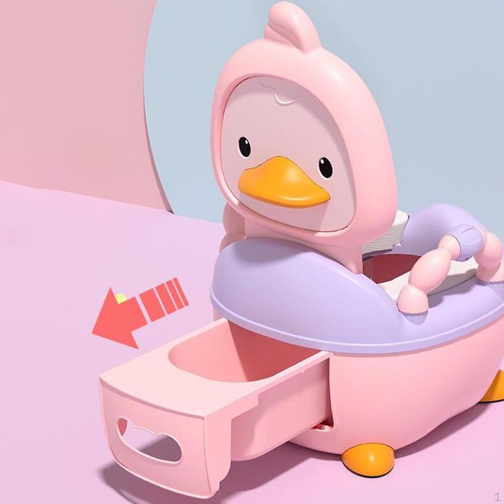 Baby Potty Compact Children's Toilet Seat for 0-7 Years Old