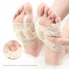 Summer Slippers Lace Half Socks Forefoot Split Toe Humanoid Sponge Foot Pad Slow Pressure Anti-slip Loafers Invisible Half Palm