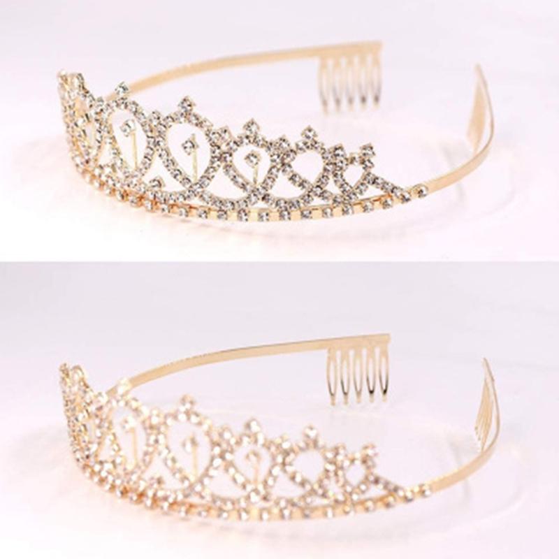 Birthday Tiara and Crown for Women Birthday Sash for Girls Birthday Decorations Rhinestones Headband Hair Accessories