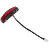 AA92-ATV 12В 3-проводной Стоп-сигнал тормоза Задний фонарь с подсветкой номера Красный Для квадроцикла Внедорожного мотоцикла Сигнальные лампы Аксессуары Автомобильные фары