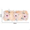 Artificial Flower Panel Peony Cluster Backdrop Wedding Table Setting Holiday Ceremony Simulation