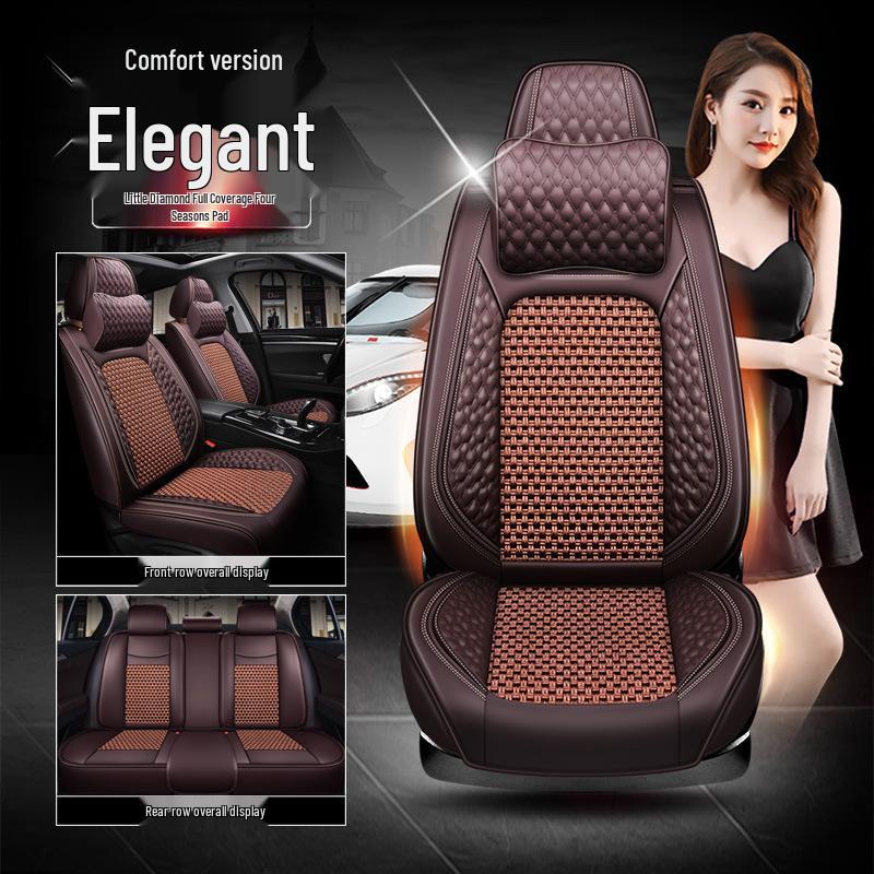 All-Season Seat Cover for Nissan Models: Qijun, Bluebird, and Cima
