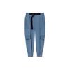 Li Ning X Jackie Chan Collaboration Kung Fu Series Solid Color Cuffed Loose Casual Long Pants Men Pants Lime-Blue AKXR471-3