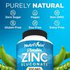 Zinc Gluconate 100mg Vegetarian Capsules Essential Mineral Supplement 120 Count