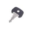 2Pcs 702 Black Keys Ignition Keys Forklift 28520490 Ignition Key Power Start Key Manual Electric Forklift Accessories