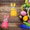 8/16PCS Easter Rabbit Shaped Cutlery Set, Felt Table Decoration, Easter Knife and Fork Bag, Cutlery Bag, Knife and Fork Storage
