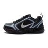 Кроссовки унисекс Air Monarch 4, текстиль, кожа, низкие, массивные, черные с серебристым 415445-001(Команда15-)