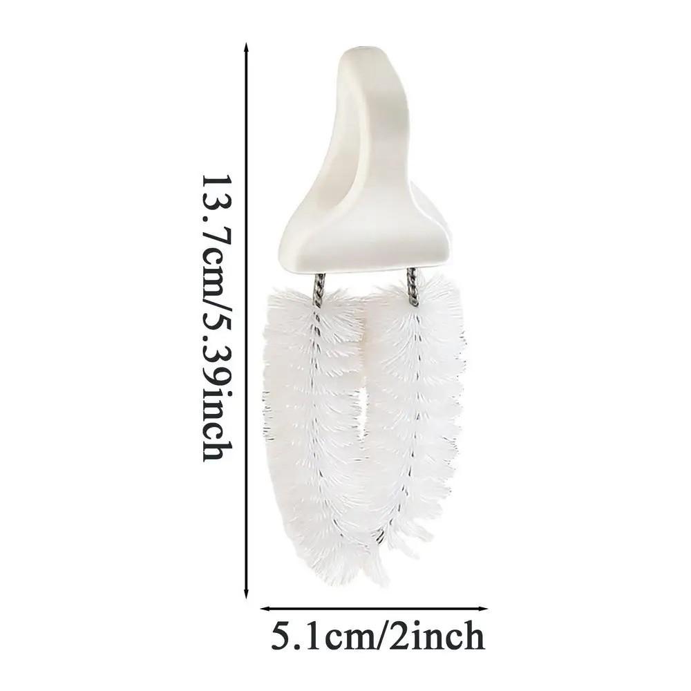 New Portable Toe Scrubber Toenail Tool Ergonomic Handle Foot Care Scrubber Toe Gaps Cleaning Foot Brush Foot Care