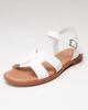 Melanda Sandals 5552 36 White Leather