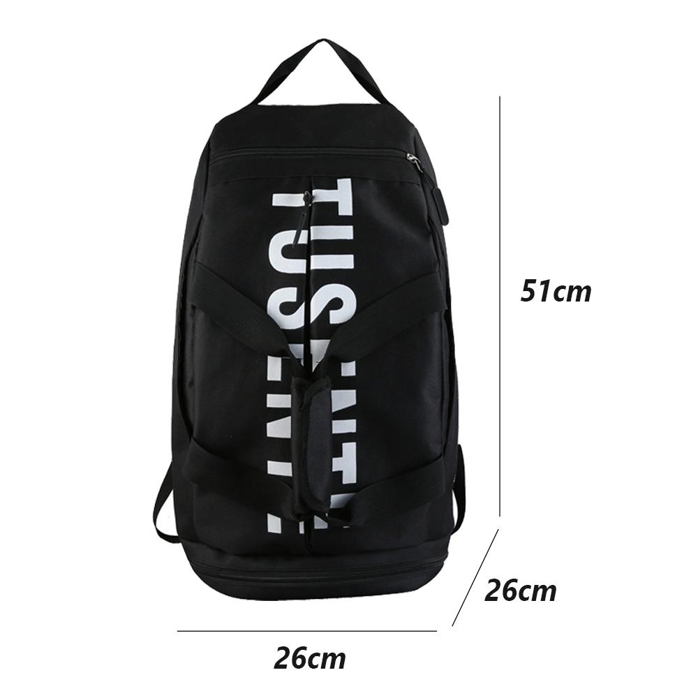 Sport Gym Bag Women Fitness Backpack Large Waterproof With Shoes Warehouse Travel Pack Sportsbag Shoulder Bag Men Daily School