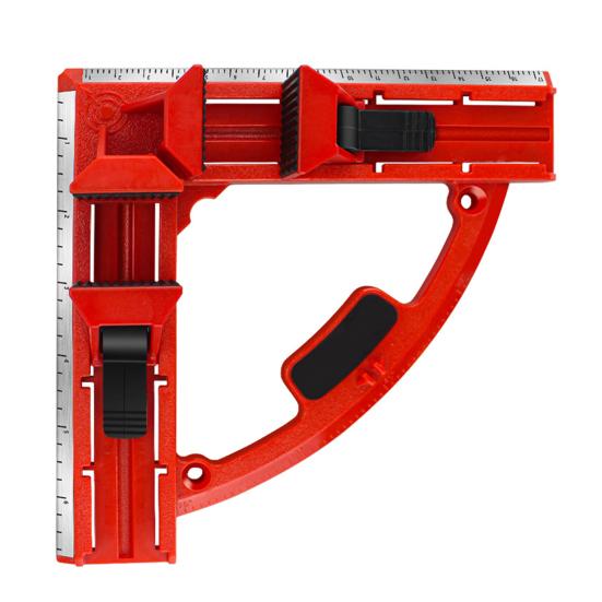 Регулируемый угловой зажим 90 градусов, прочно зажатый многоугольный метрический/британский многофункциональный прямоугольный зажим для деревообработки