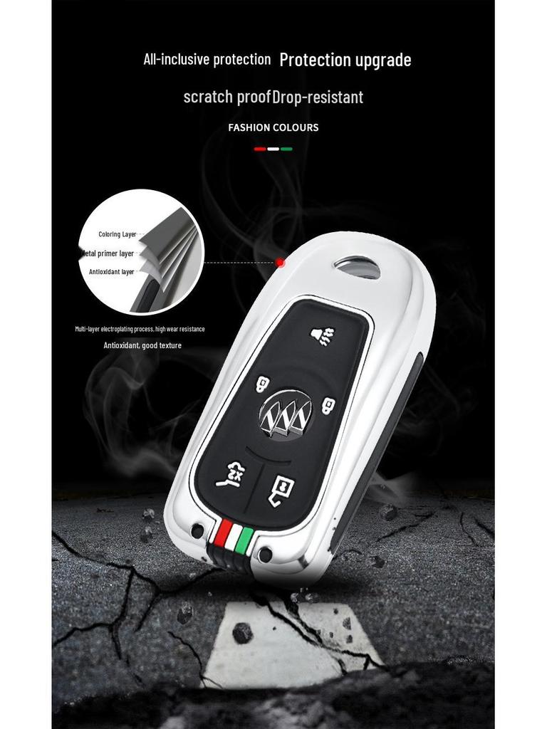 Buick Key Case for LaCrosse, GL8, Regal, Verano, Encore GX, Envision Pro, Excelle 6