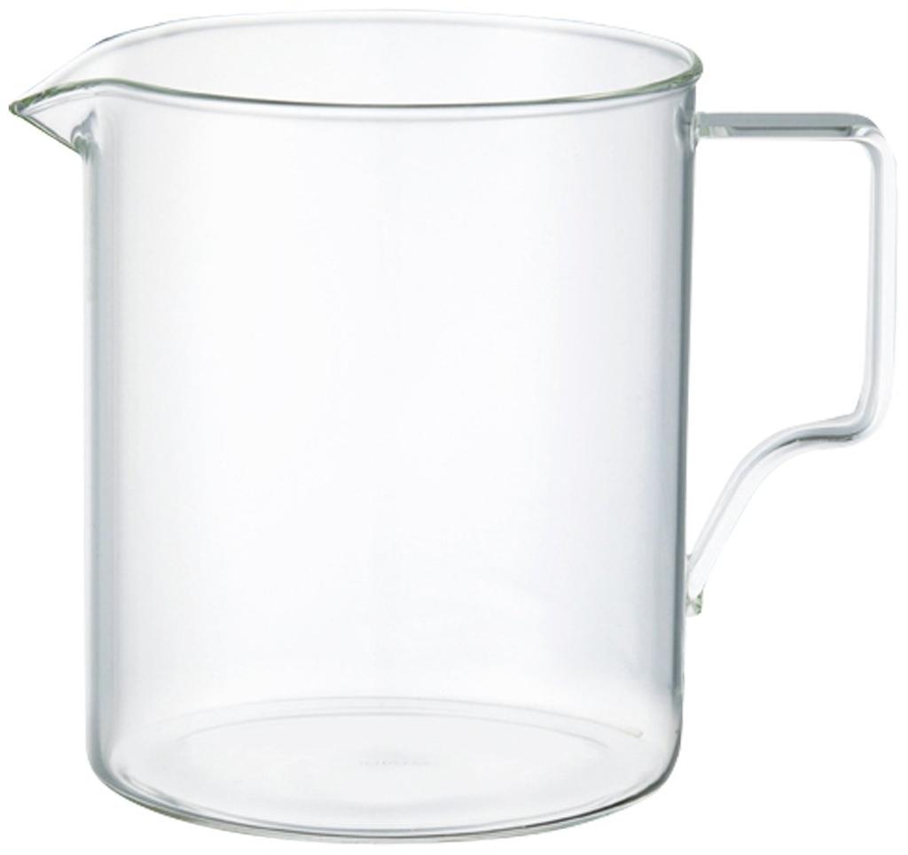 KINTO OCT Coffee Microwave and Dishwasher Product Number 28888 Jug, 600ml, Graduated, Heat-Resistant Glass, Safe,