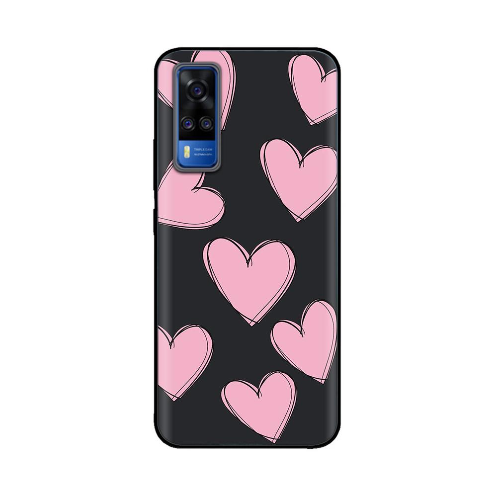 Для vivo Y31 2021 Чехол Мягкий Черный силикон Задняя крышка Fundas Для Vivo Y51a Y51 2020 Декабрь V2030 Y 51 VivoY31 V2036 Чехол для телефона
