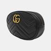 [Б/У] Сумка-пояс Gucci GG Marmont Matelassé из стеганой кожи 38/95 'Черный' - Отличное состояние #18JI4T5