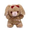 Rabbit Toy Plush Tie Jelly Big Eyes Long Ears Stuffed Doll Sleep Gift Companion