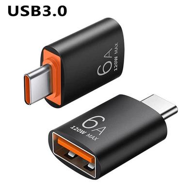 Адаптер USB 3.0 Type-C OTG и конвертер для быстрой зарядки 6A для мобильных телефонов и картридера