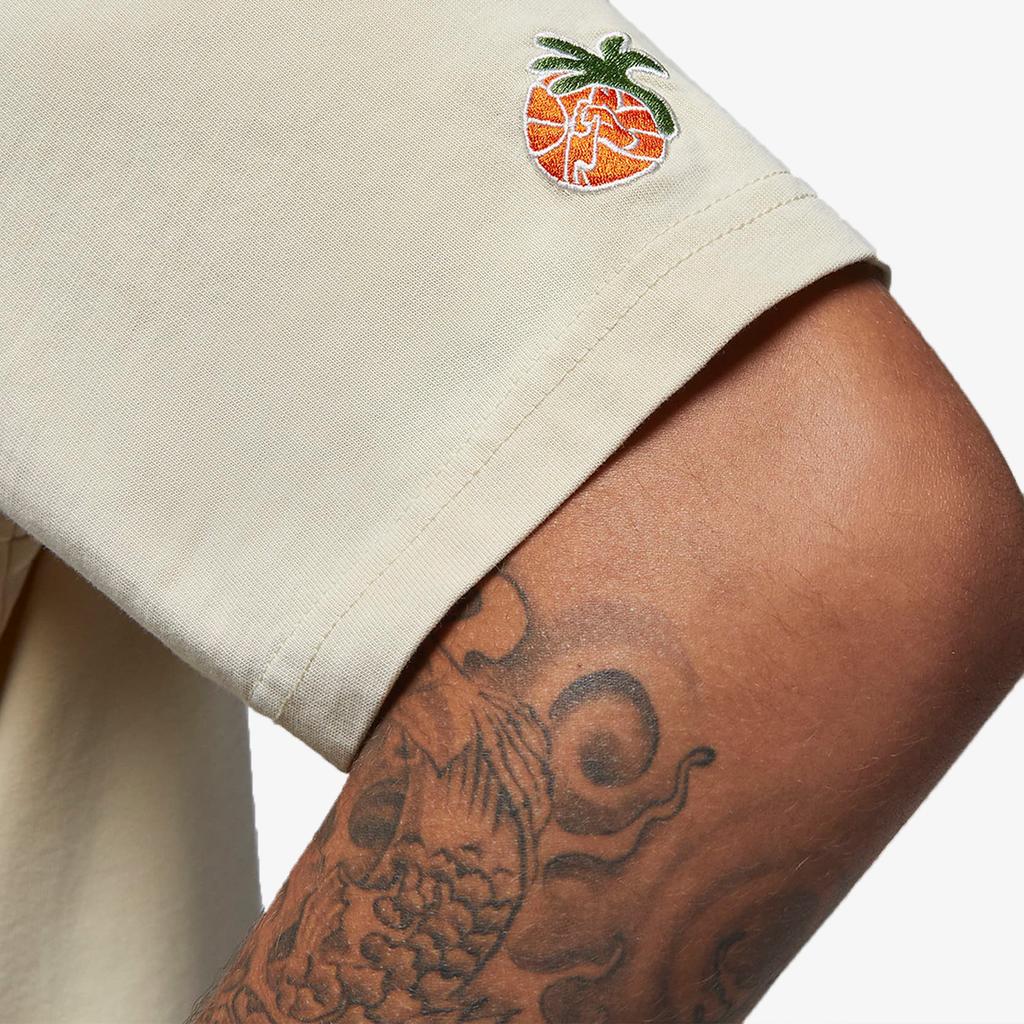 Мужская футболка с короткими рукавами и круглым вырезом Titan X Jordan, пляжный светло-желтый DV7030-234