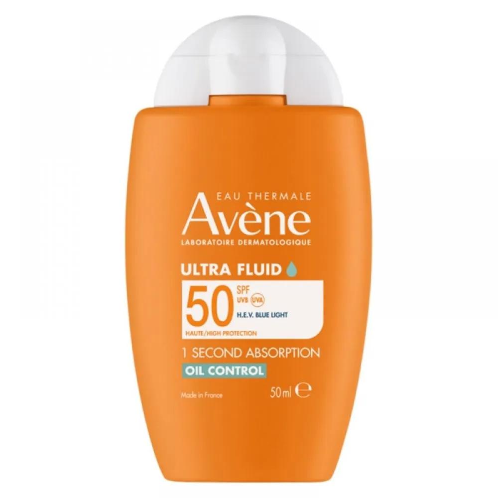 Avene Ультра-флюид Контроль блеска SPF50+ 50 мл