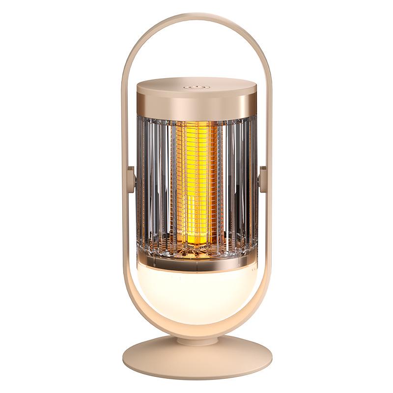 Перезаряжаемая от USB электрическая лампа-ловушка для комаров - Безопасна для использования в помещении, беременными женщинами и детьми.