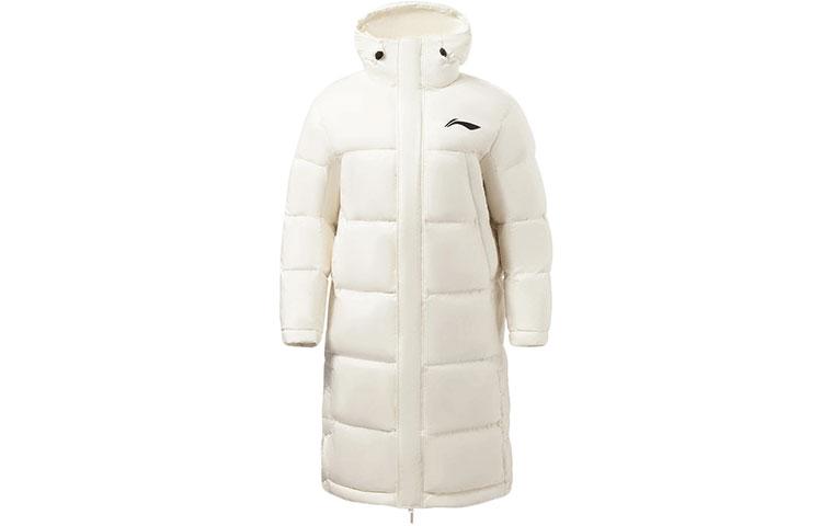 Li Ning Спортивная Коллекция Баскетбола Пуховик Зимний Мужской Белый AYMR051-2