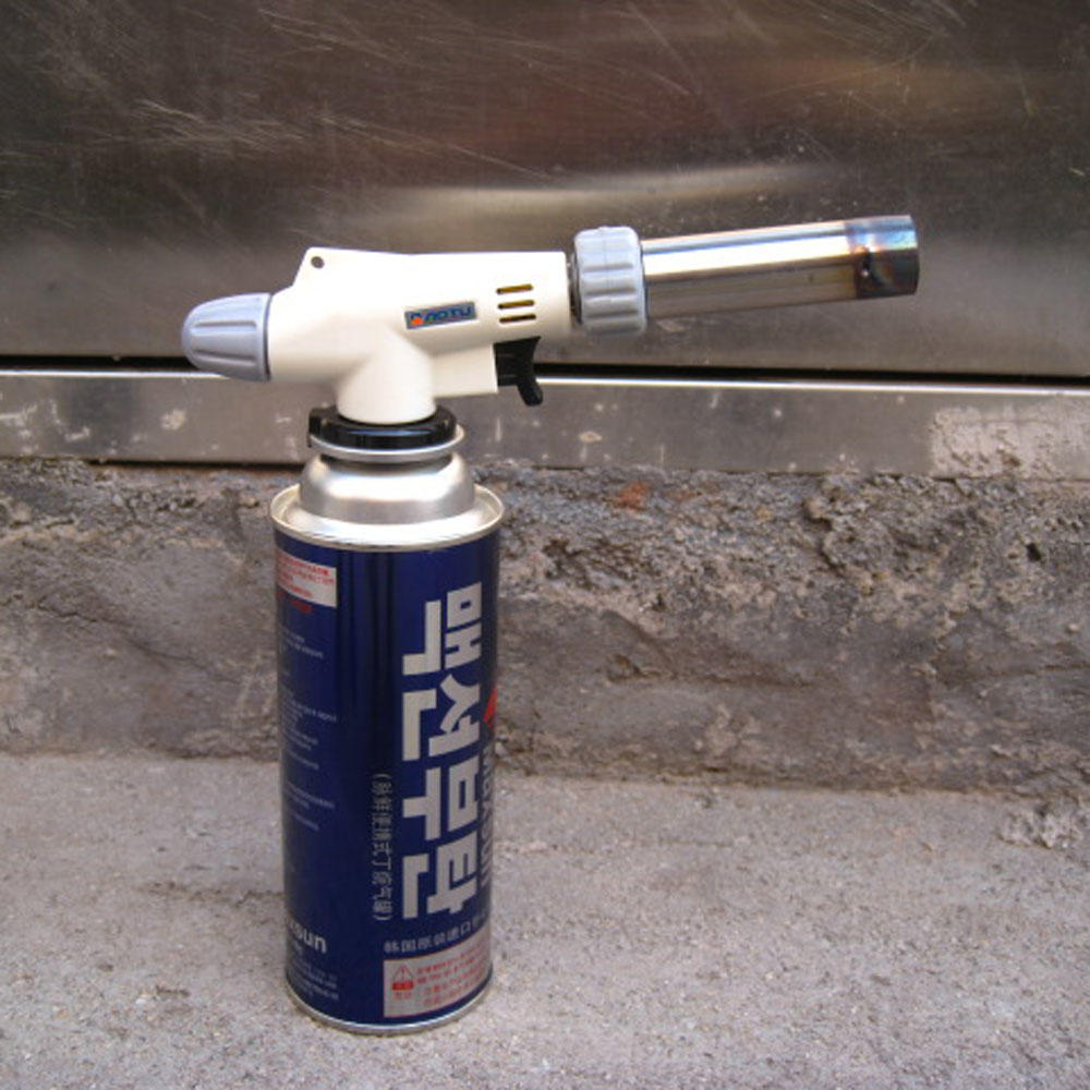 Вращающийся на 360 градусов надежный безопасный газовый факел с бутаном, горелка с автоматическим зажиганием, кемпинговый барбекю, огнемет, пламя