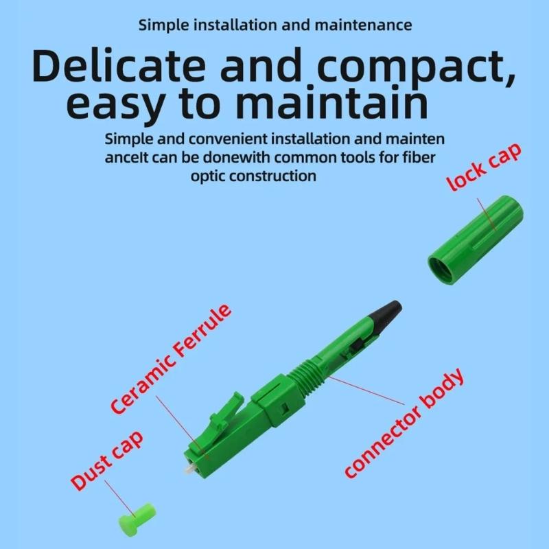 Простой в использовании UPC Fiber Connector для быстрого развертывания, эффективной установки и высокой совместимости с различными системами