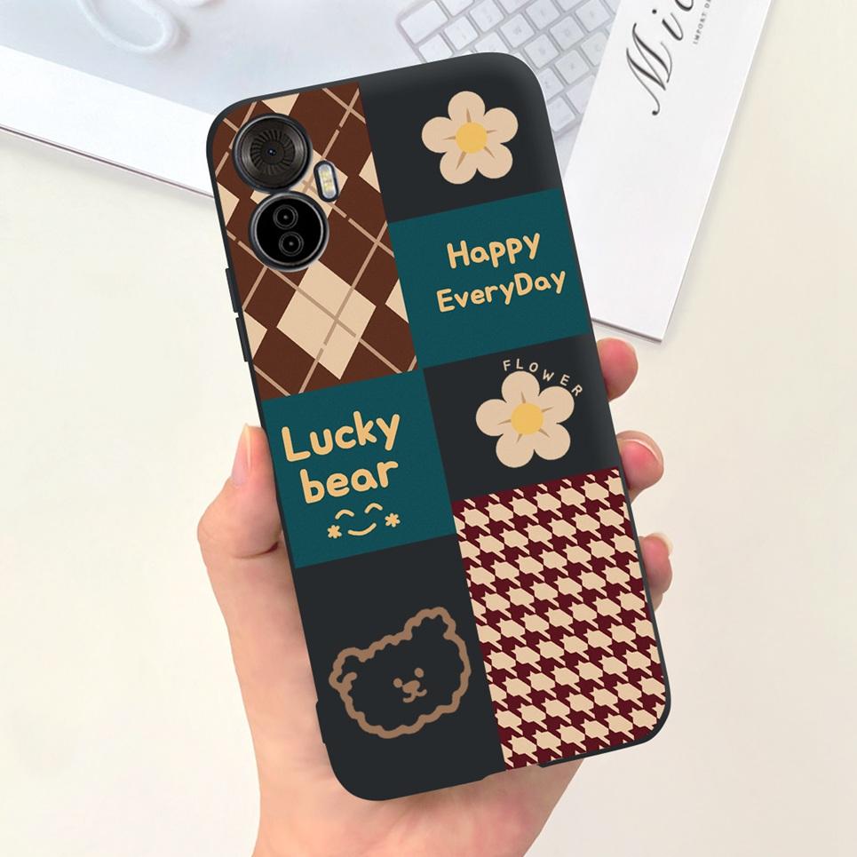 For Itel Vision 5 Plus Phone Case Soft Silicone Cover for ITEL S18 pro Vision5plus 5+ Fundas Cartoon Moon Sky Girly Pattern Capa
