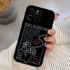 Чехол для телефона с графикой игрового контроллера Для iPhone 17, 16, 15, 14, 13, 12, 11 Plus, Pro Max, Другие Мягкий черный чехол