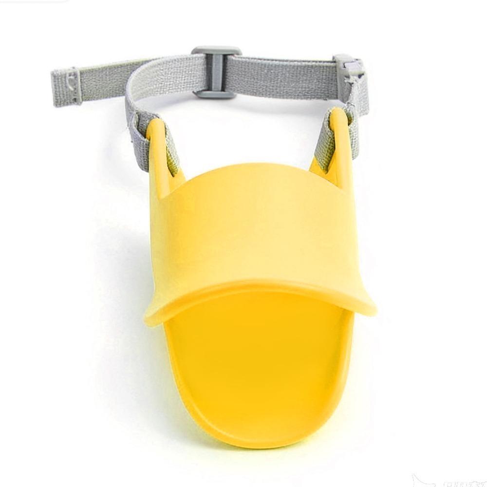 Soft Silicone Silicone Muzzle Duck Shaped Bark Stop Muzzle Anti Bite Muzzle Bichon Poodle