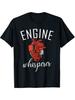 Engine Whisperer Mechanic Car Lovers TShirt 100 Cotton ONeck Short Sleeve Summer Casual Mens Tshirt Streetwear