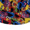 Cartoon basin hat INS sunscreen sun hat fashion Korean version cute versatile student basin hat women's sesame street bucket hat