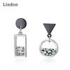 Lindon Women's Zircon Copper Alloy Earrings - Wedding Party Gift Pendant Earrings