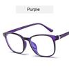 Retro Mens Glasses Round Frame Fashion Computer Eyeglasses Frame Women Anti-blue Light Transparent Clear Pink Plastic Frame
