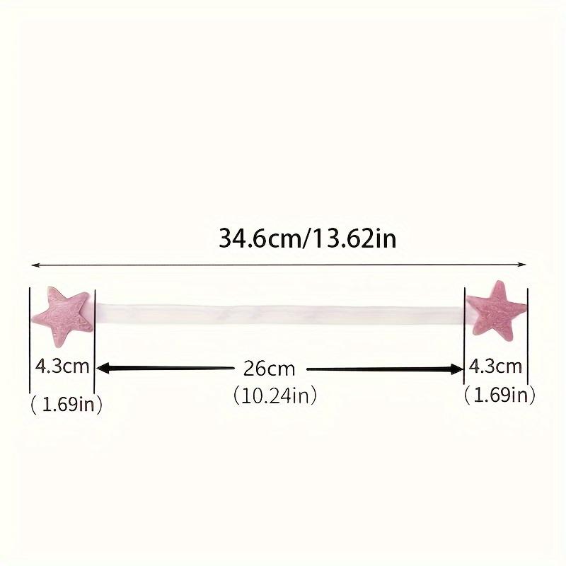 1 шт. Магнитная новая пентаграмма веревка для подвязывания штор подхваты аксессуары спинки подхваты пряжки зажимы крючок держатель домашний декор занавеска рин