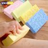 Bath Sponge Scrub Shower Soft Exfoliating Body Skin Shower Spa Bath Brush Washing Sponge Pad Sponges Cleaning Spa Bath Ball