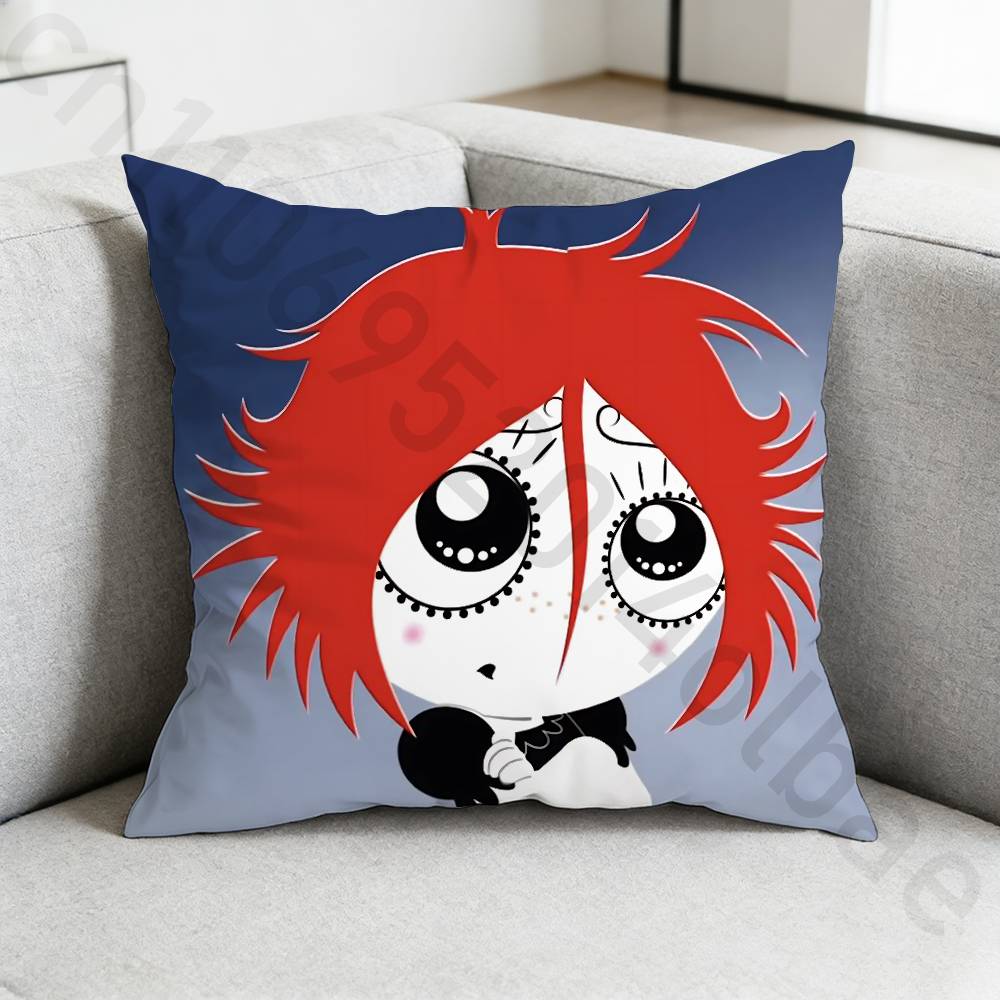 RRuby Gloom Gothic pillowcase casual style decoration suitable for home decoration excluding pillow core