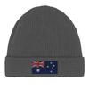Bonnet Drapeau Australie En Gris